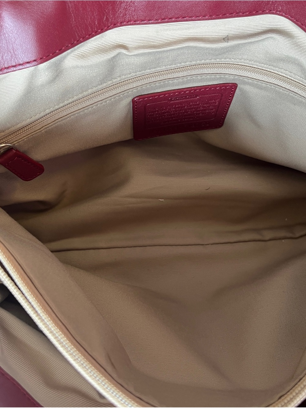 Vintage Coach buckle Y2K shoulder bag - Picture 6 of 9
